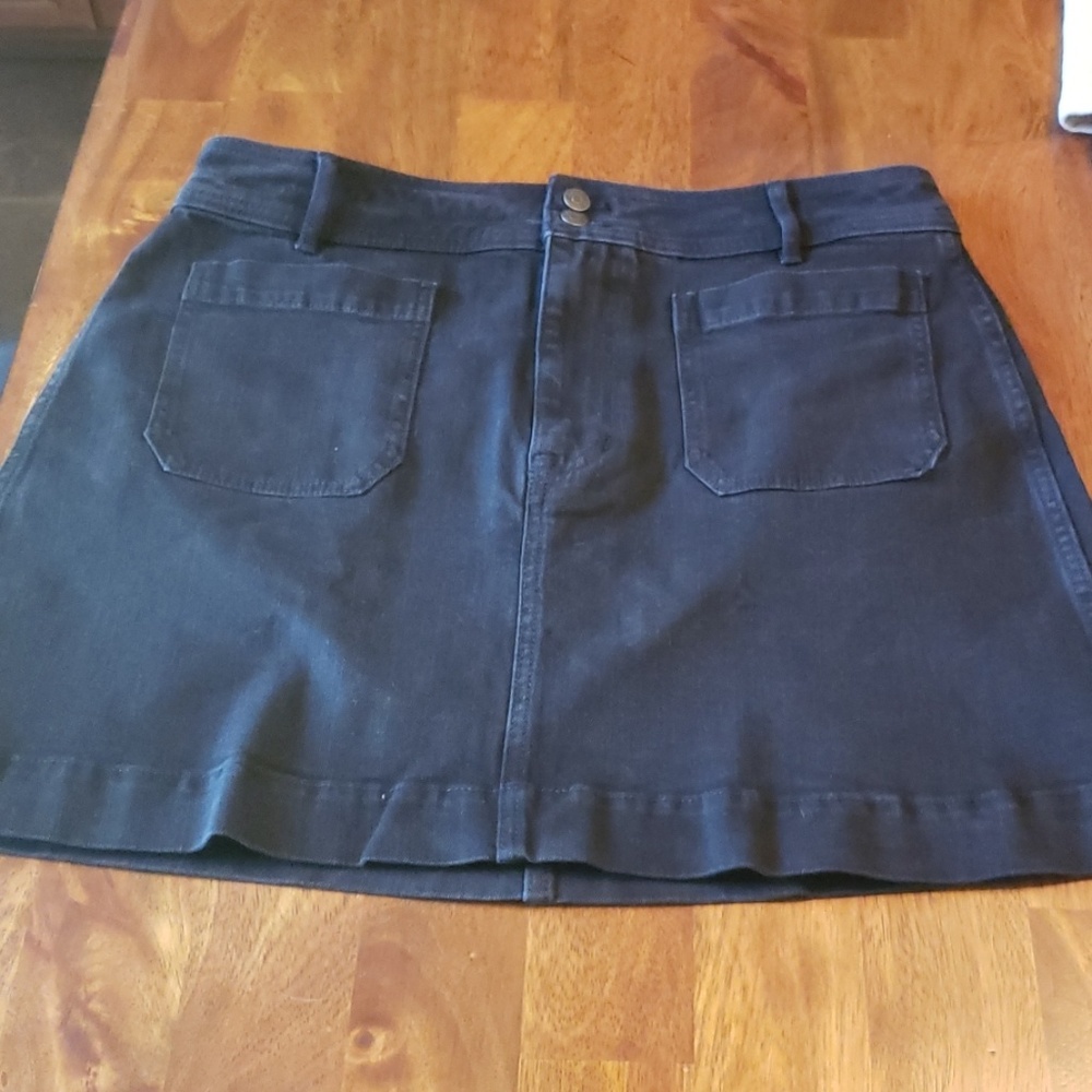 Madewell A-line Denim Skirt NWT